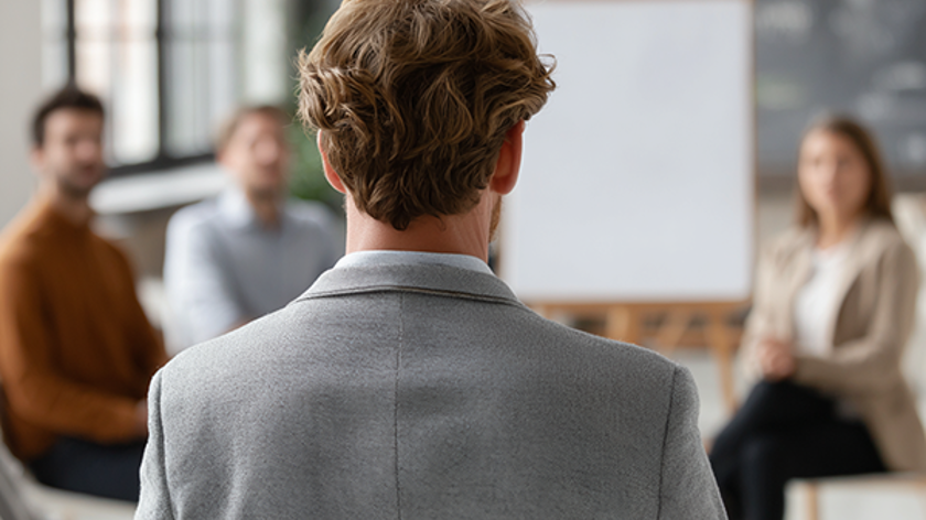 processledning på arbetsplats